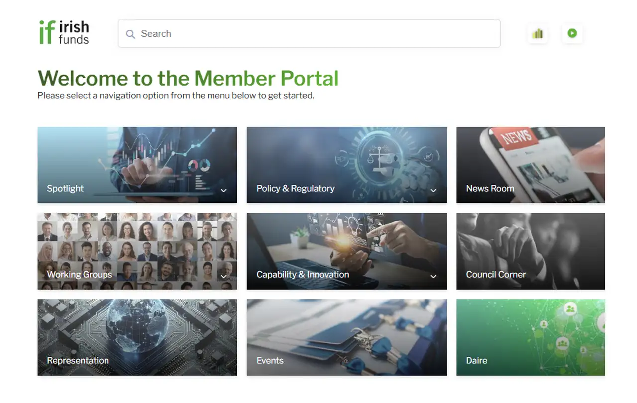 Irish Funds Launches New Member Portal Image